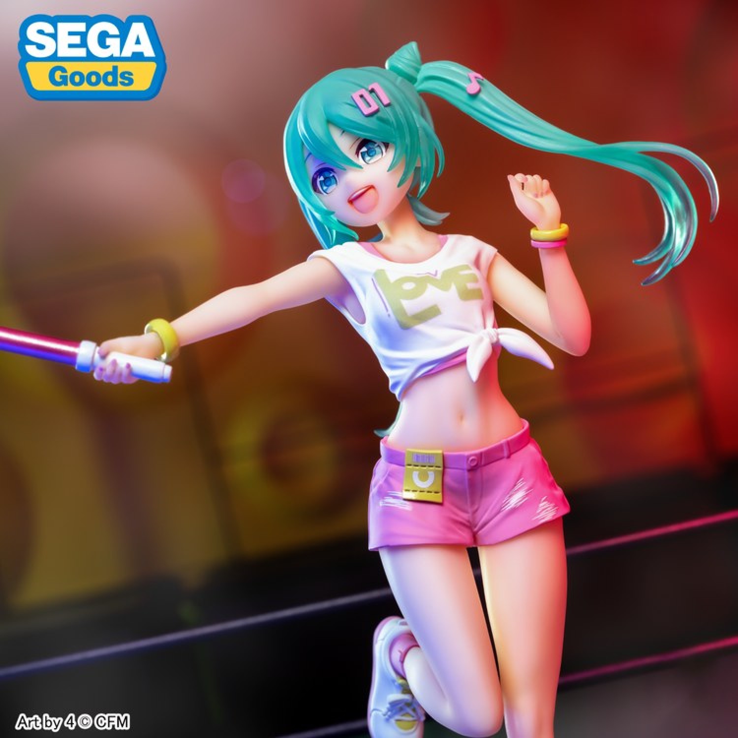 Vocaloid Hatsune Miku Luminasta Live Support Ver Sega