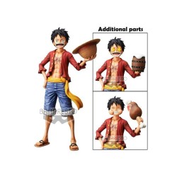 One Piece - Monkey D Luffy - Grandista Nero (Banpresto)