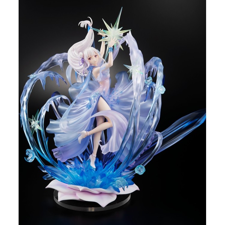 Re:Zero - Emilia - Shibuya Scramble Figure - 1/7 - Crystal Dress Ver (Alpha Satellite, eStream)