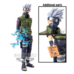 Naruto Shippuuden - Kakashi Hatake - Shinobi Relations - Grandista Nero (Bandai Spirits)