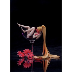 Girl in Glass Lily Wine PVC Figure (Ribose & Myethos)