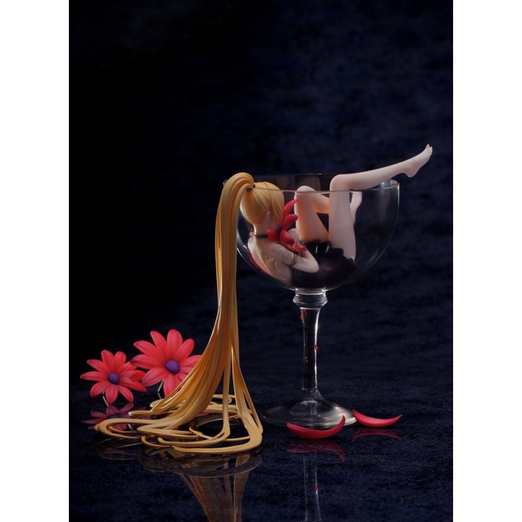 Girl in Glass Lily Wine PVC Figure (Ribose & Myethos)