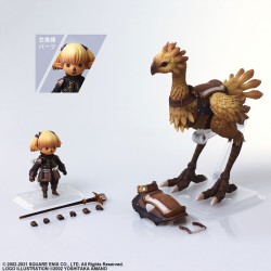 Final Fantasy XI: Bring Arts Shantotto & Chocobo (Square Enix)