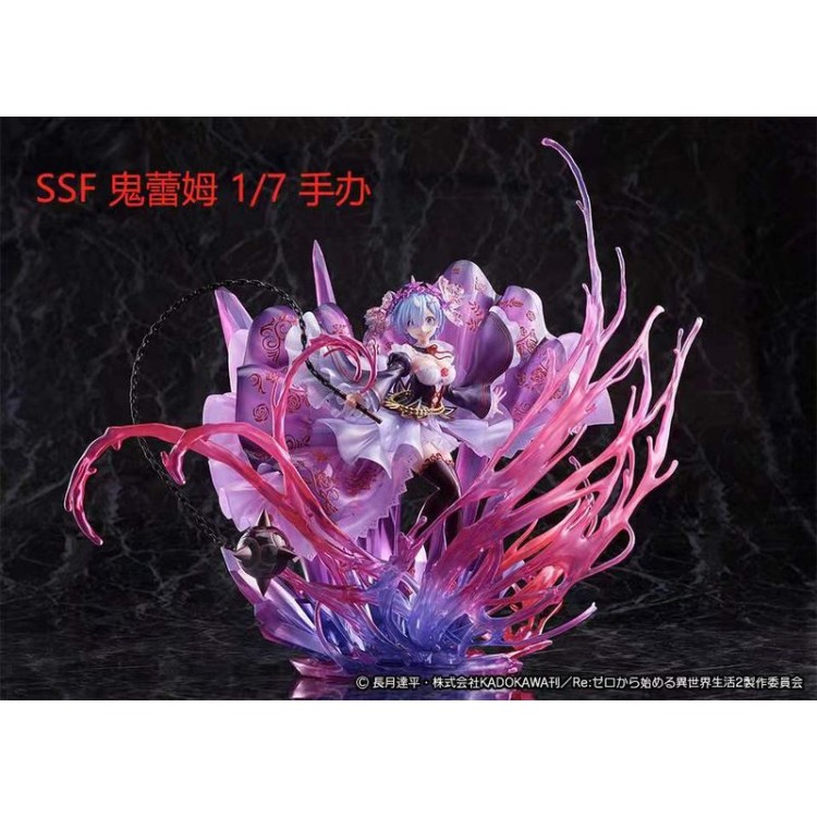 Re:Zero kara Hajimeru Isekai Seikatsu - Rem - Shibuya Scramble Figure - 1/7 - Crystal Dress Ver (Alpha Satellite, eStream)