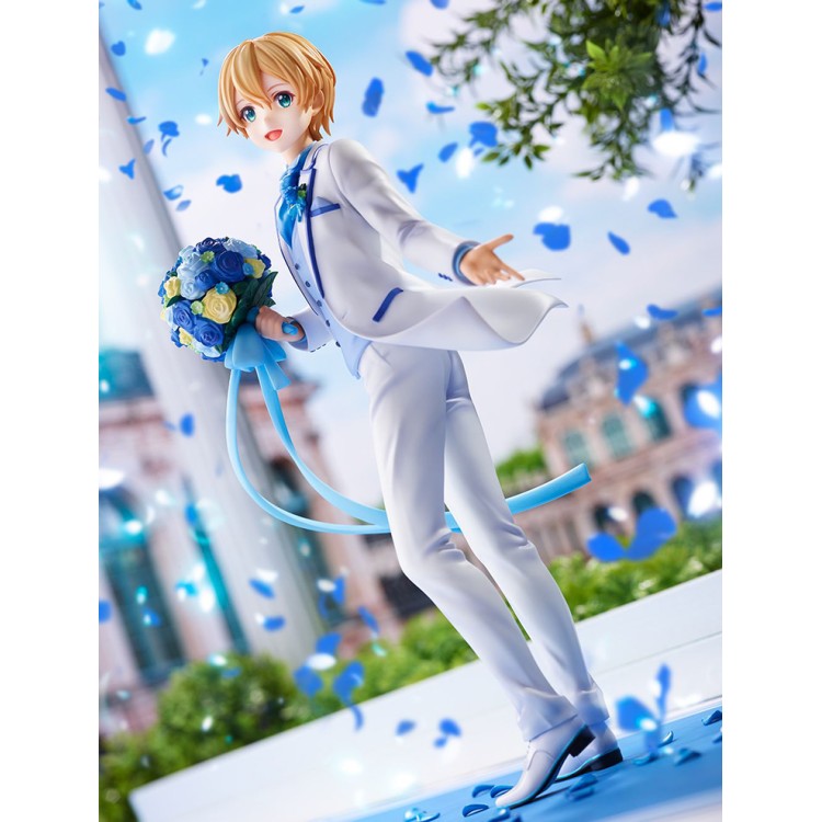 Sword Art Online: Alicization - War of Underworld - Eugeo - Shibuya Scramble Figure - 1/7 - White Suit Ver. (Alpha Satellite, eStream)