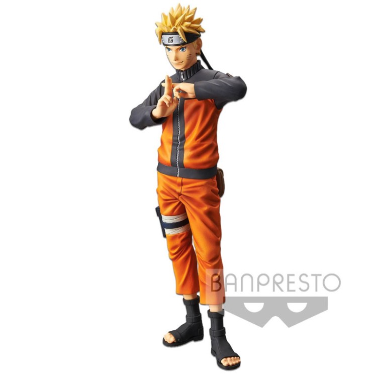 Naruto Shippuuden - Uzumaki Naruto - Shinobi Relations - Grandista Nero (Bandai Spirits)