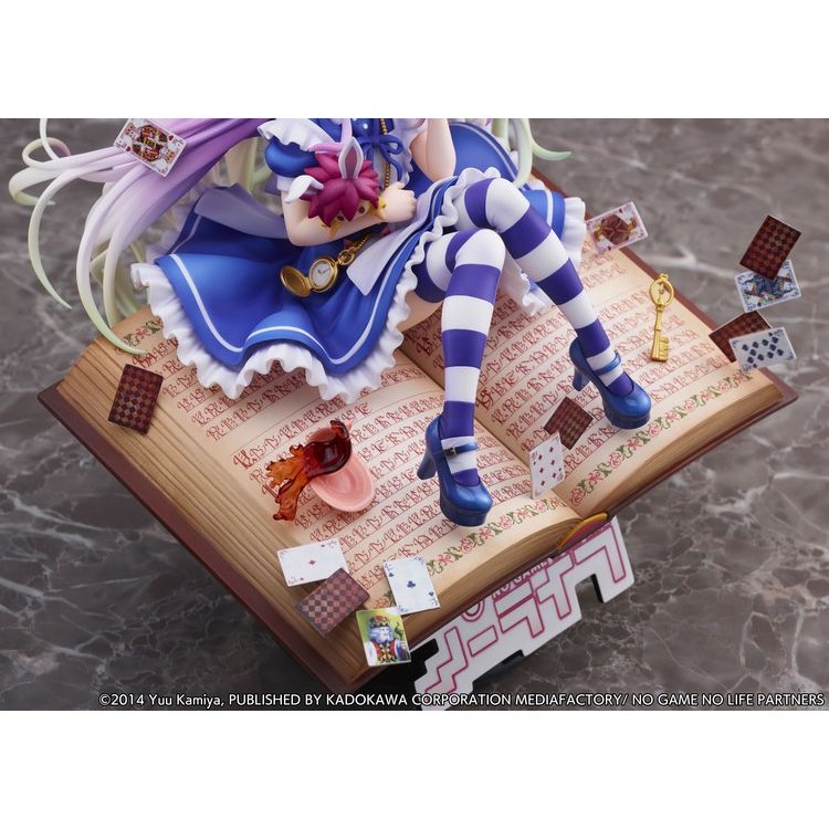 No Game No Life - Shiro - Shibuya Scramble Figure - 1/7 - Alice in Wonderland Ver. (Alpha Satellite, eStream)