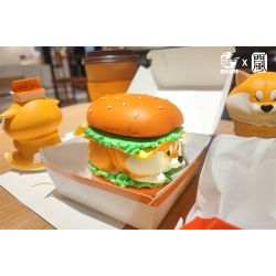 Animal Planet x West Wind - Shiba Fastfood Hamburger, Cream, Chicken Ver. Animal Planet x West Wind - Shiba Fastfood Hamburger, Cream, Chicken Ver.