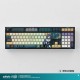 Bàn Phím Cơ / Mechanical Keyboard LED RGB Kailh Switch Fuhua Azure Empyrea