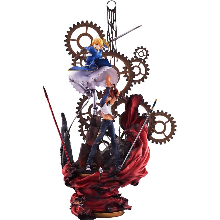 Fate/Stay Night - Altria Pendragon - Emiya Shirou - 15th Anniversary Figure -Kiseki- (Aniplex, Monolith, Revolve)
