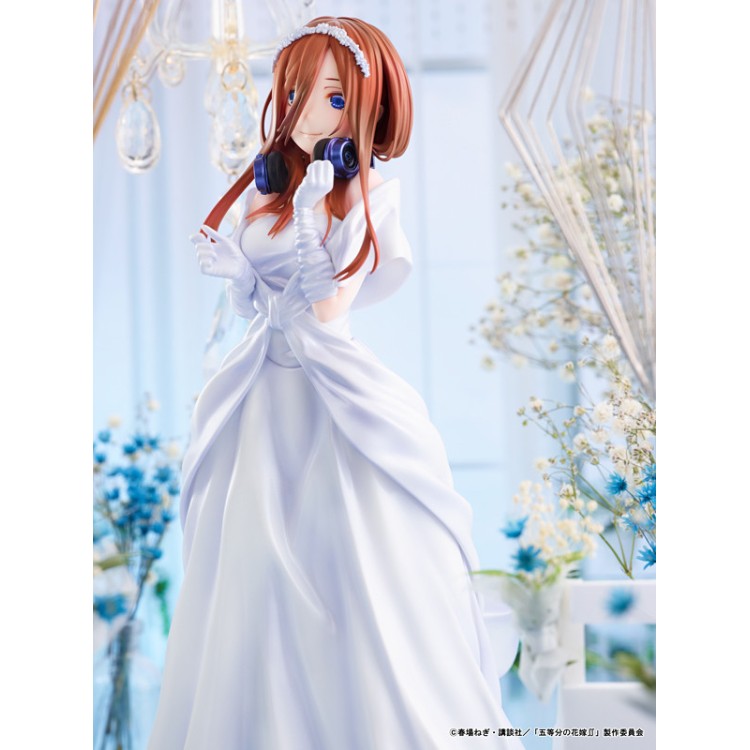 Gotoubun no Hanayome ∬ - Nakano Miku - 1/7 - Wedding Ver. (Amakuni, Hobby Japan)