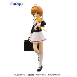 Card Captor Sakura - Kinomoto Sakura & Kero-chan Tomoeda Junior High School Uniform (FuRyu)