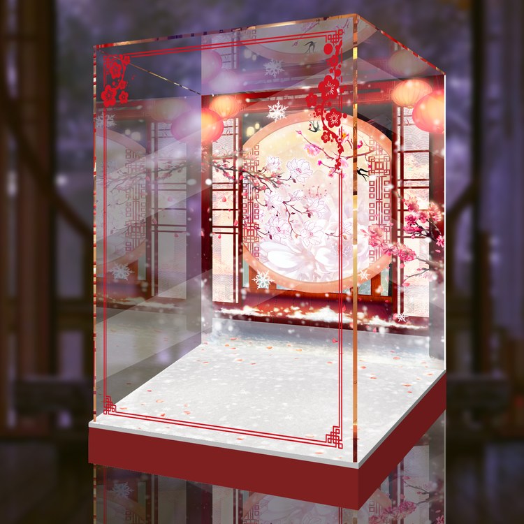 Display Box for Hatsune Miku - F:Nex 2022 Chinese New Year Ver. (AOWOBOX)