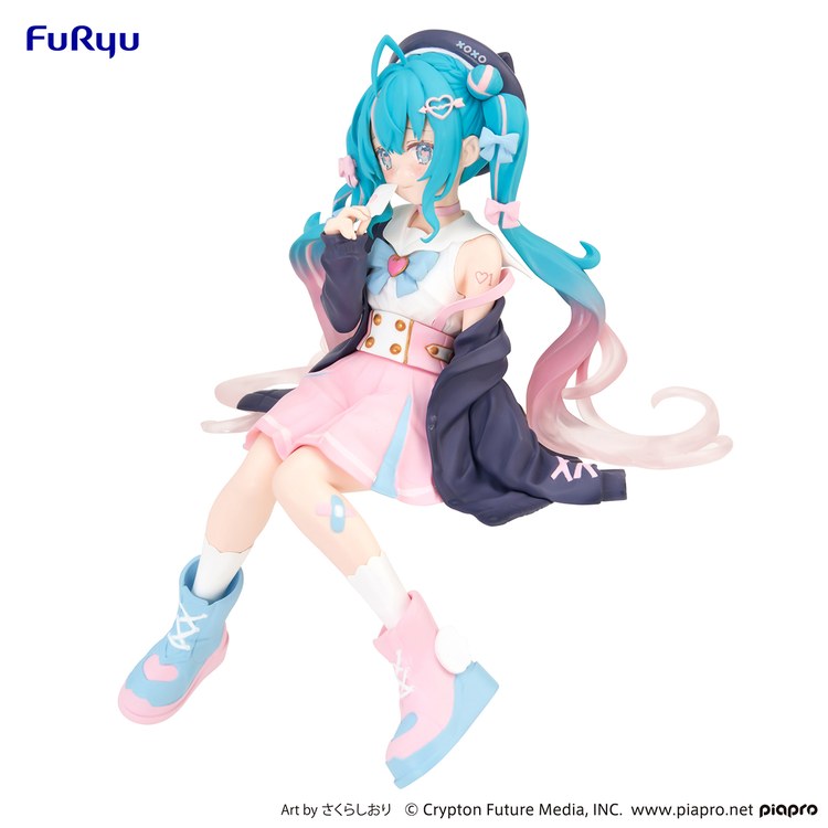 Piapro Characters - Hatsune Miku - Noodle Stopper Figure - Sailor Suit in Love ver. (FuRyu)