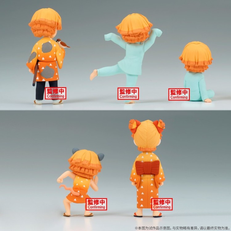 Kimetsu no Yaiba - Agatsuma Zenitsu - World Collectable Figure (Set of 5) (Bandai Spirits)