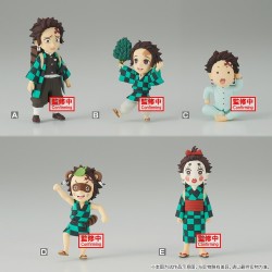 Kimetsu no Yaiba - Kamado Tanjirou - World Collectable Figure (Set of 5) (Bandai Spirits)