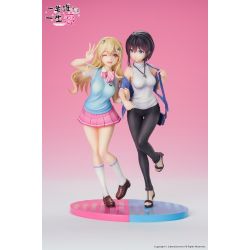 OshiRabu: Waifus Over Husbandos - Ren Furutachi & Akuru Hayahoshi - 1/7 (Apex Innovation)