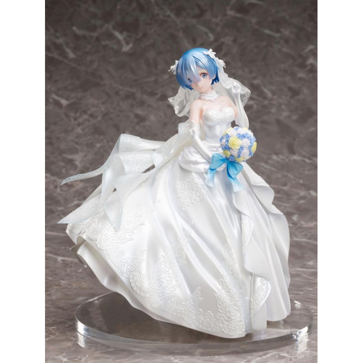 Re:Zero kara Hajimeru Isekai Seikatsu - Rem - F:Nex - 1/7 - Wedding Dress (FuRyu)