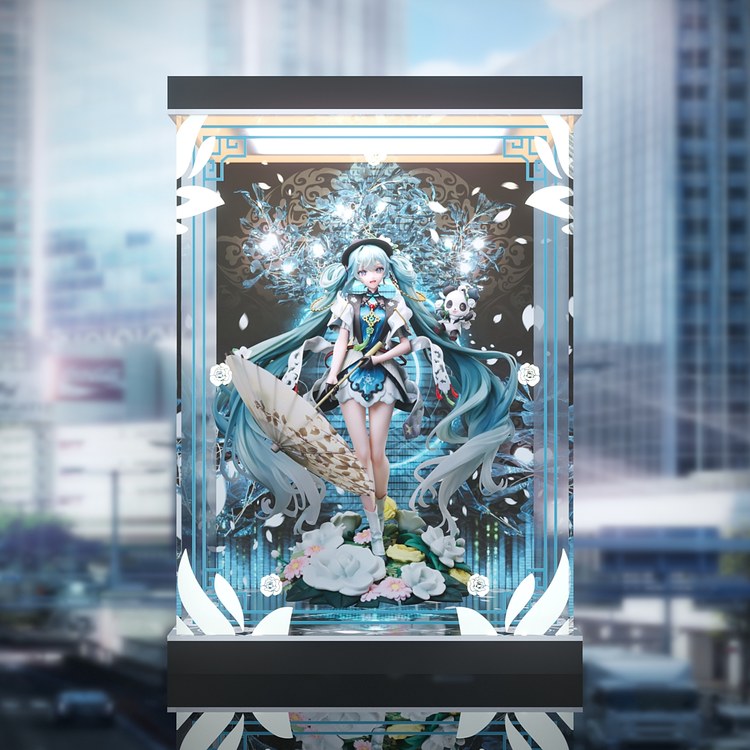 Display Box for Hatsune Miku - Takene - F:Nex - Miku With You 2021 (AOWOBOX)