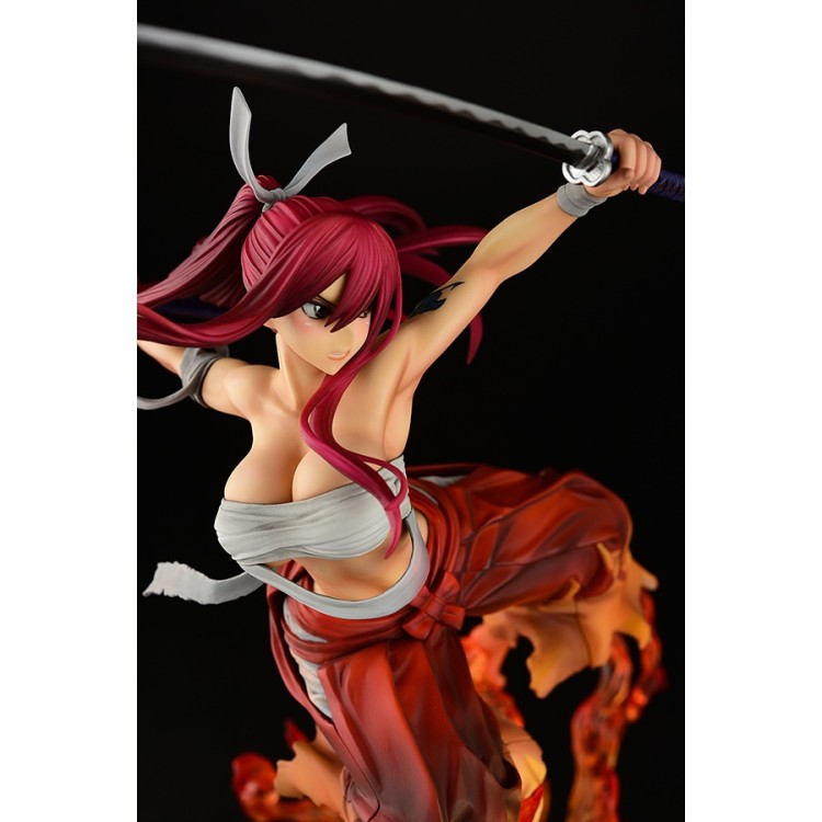 Fairy Tail - Erza Scarlet - 1/6 - Samurai Light Flame Manjo ver. Rouge (Orca Toys)