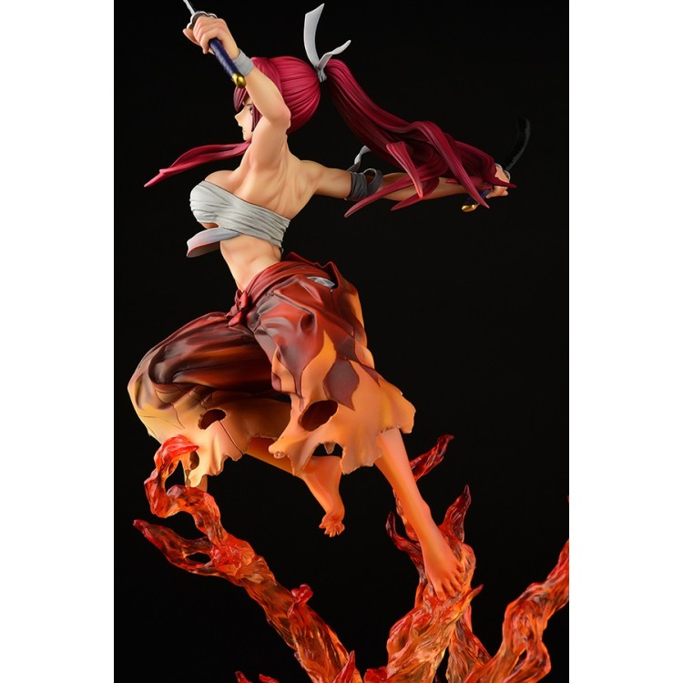 Fairy Tail - Erza Scarlet - 1/6 - Samurai Light Flame Manjo ver. Rouge (Orca Toys)