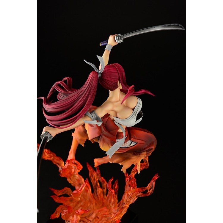 Fairy Tail - Erza Scarlet - 1/6 - Samurai Light Flame Manjo ver. Rouge (Orca Toys)