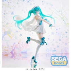 Piapro Characters - Hatsune Miku - SPM Figure - 15th Anniversary, Suou ver. (SEGA)