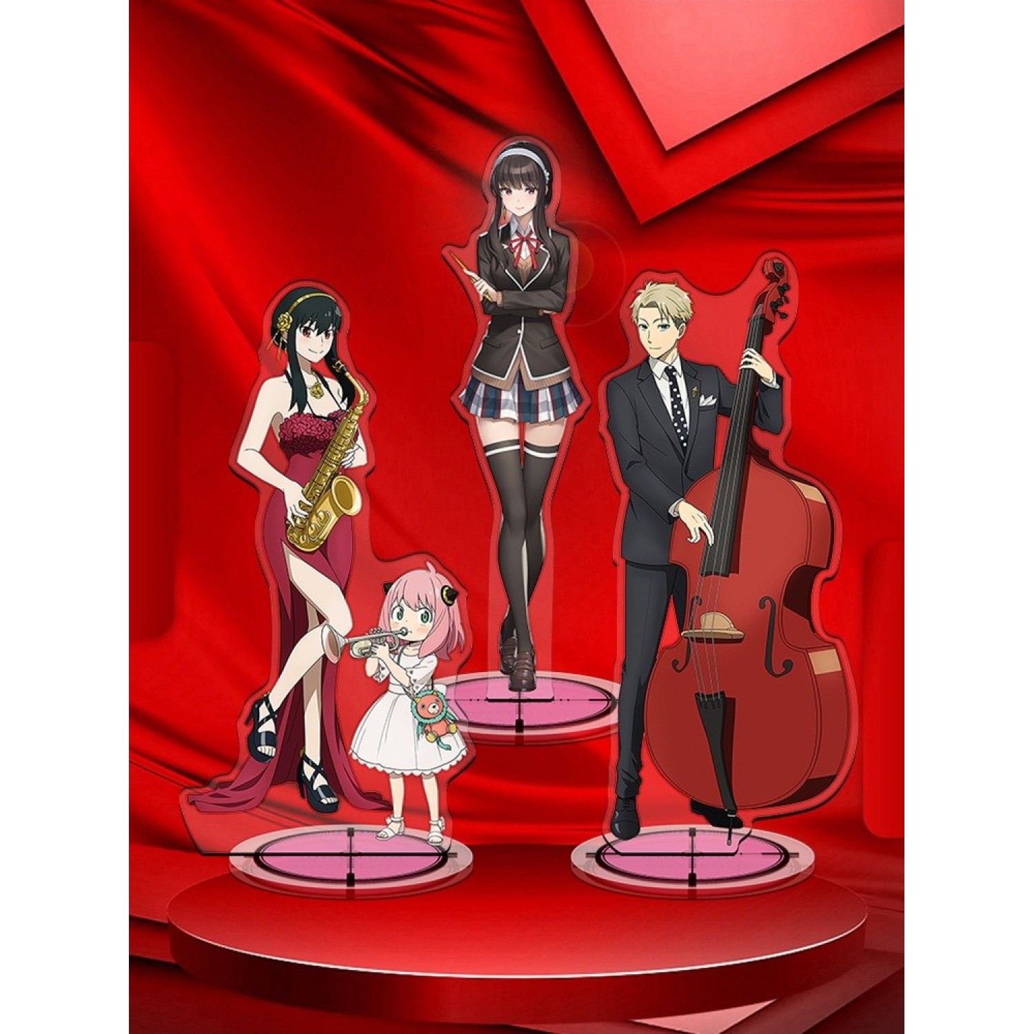 Standee Acrylic Spy x Family: Loid Forger, Yor Forger, Anya Forger ...