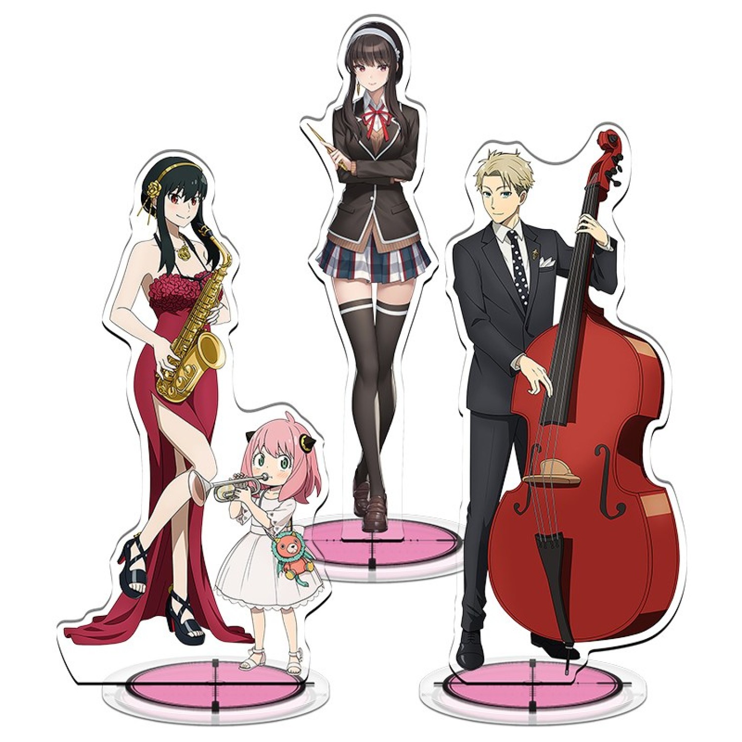 Standee Acrylic Spy x Family: Loid Forger, Yor Forger, Anya Forger ...