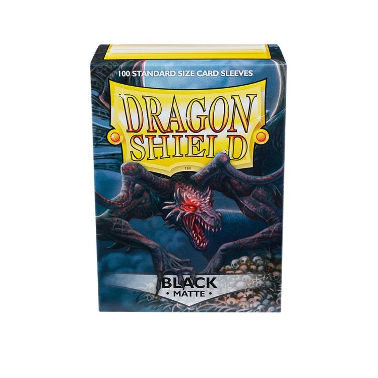 Bọc Sleeves Black Matte - Standard Size (Dragon Shield)
