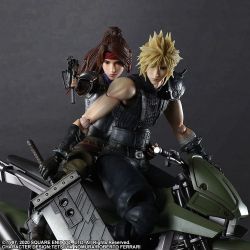 Final Fantasy VII Remake - Play Arts Kai Jessie, Cloud & Motorcycle Set (Square Enix)