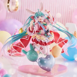 Piapro Characters - Hatsune Miku - 1/7 - Birthday 2021 ~Pretty Rabbit ver.~ (Spiritale, Wing)