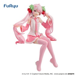 Piapro Characters - Hatsune Miku - Noodle Stopper Figure - Sakura, Wink ver. (FuRyu)