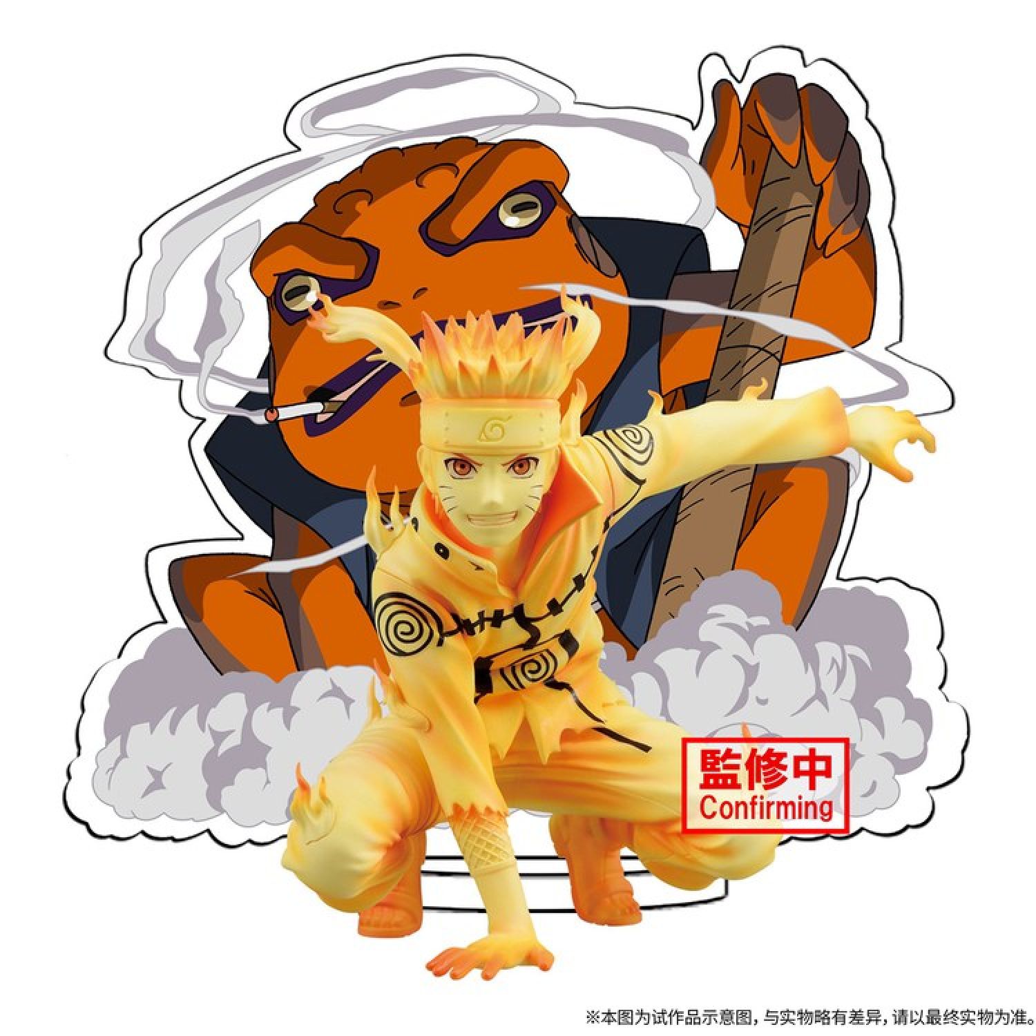 TEKNOFUN Figura Luminosa Naruto Su Gamakichi, Licenza Ufficiale, 2 Modalità LED, USB-C O Batterie, 811608