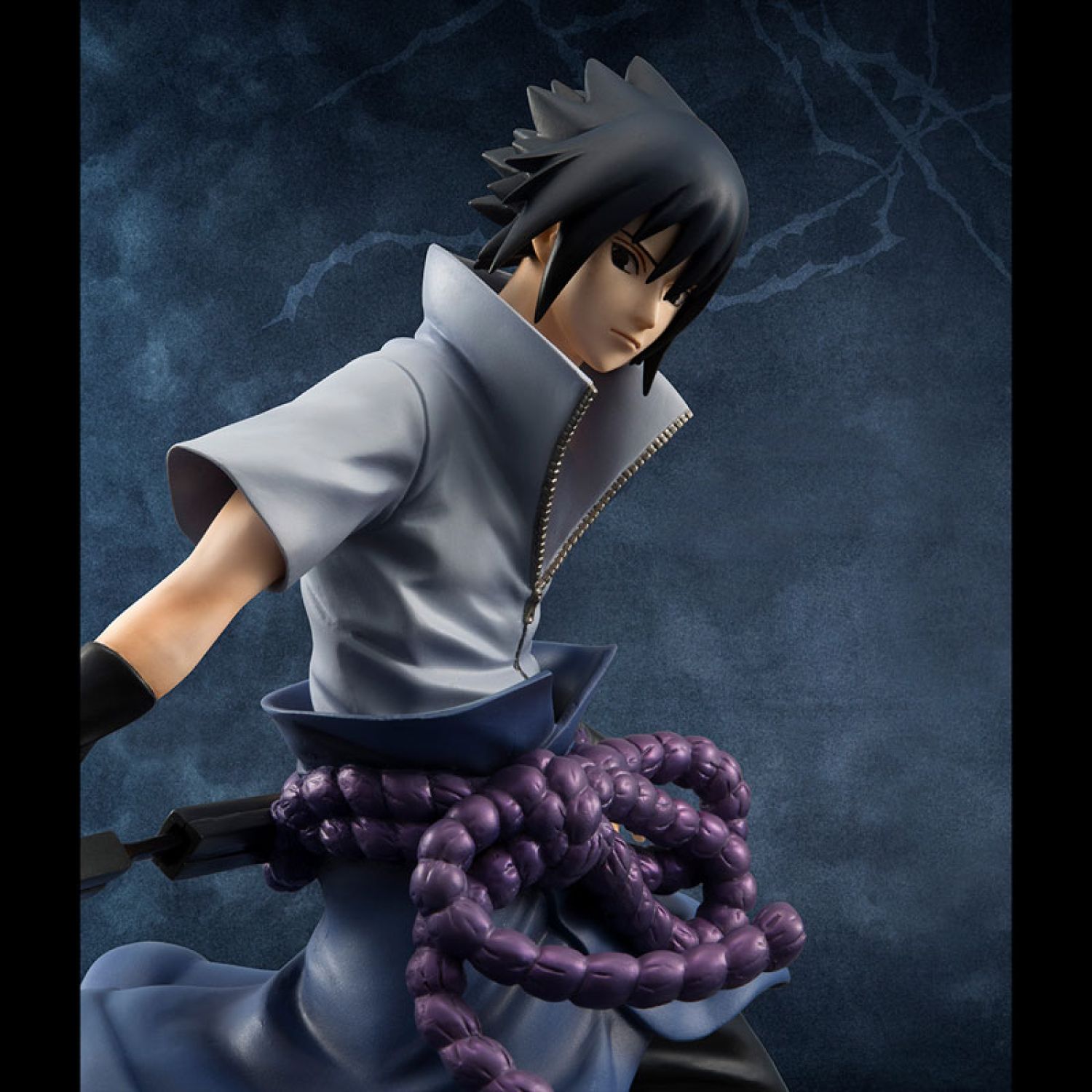 Megahouse Naruto Shippuden: Figura G.E.M. Uchiha Sasuke (Versione Film) – PVC Da Collezione – 22,9 Cm – Ufficiale - 2