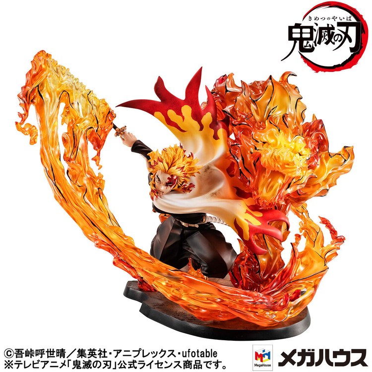 Kimetsu no Yaiba - Rengoku Kyoujurou - Precious G.E.M. - Flame Breathing Form: Flame Tiger (MegaHouse)