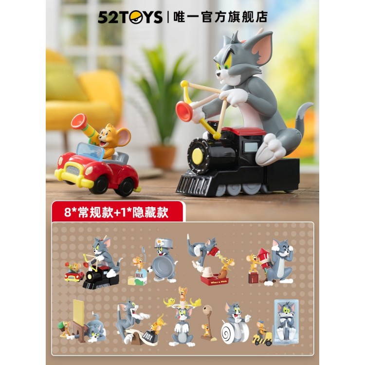 [Blind Box] Mô Hình TOM and JERRY Battle Series (52TOYS)