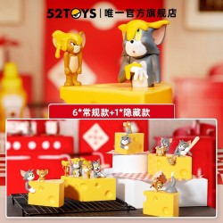 [Blind Box] Mô Hình TOM and JERRY Cheese is Power Series (52TOYS)