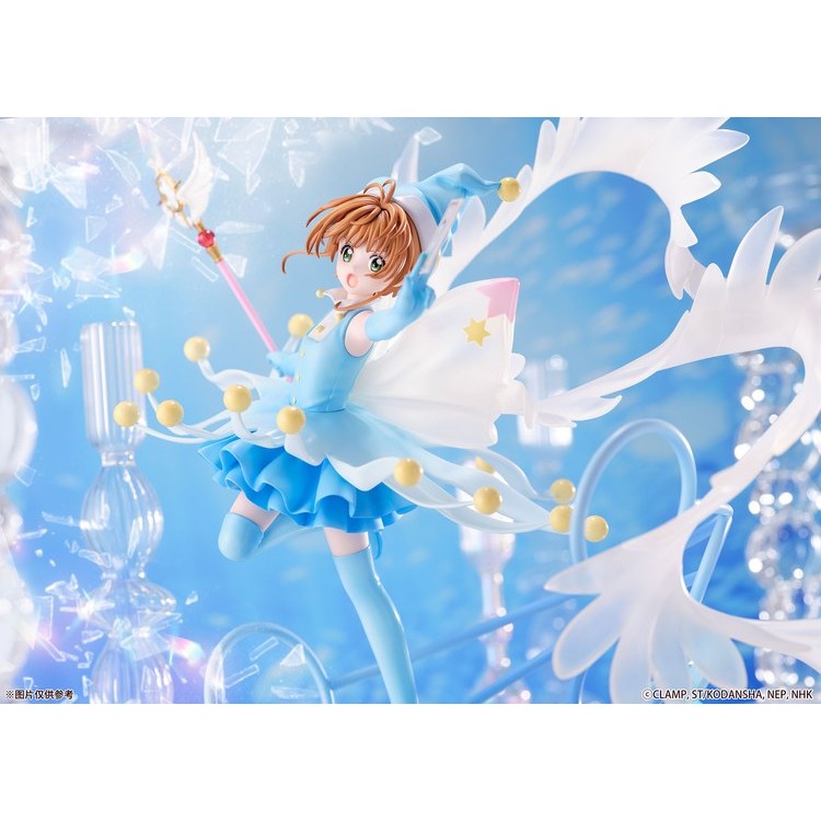 Card Captor Sakura: Clear Card-hen - Kinomoto Sakura - Shibuya Scramble Figure - 1/7 - Battle Costume Water Ver. (eStream)