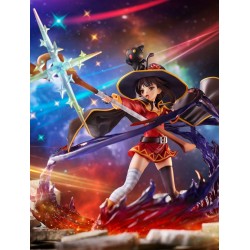 Kono Subarashii Sekai ni Shukufuku o! - Chomusuke - Megumin - Shibuya Scramble Figure - 1/7 - Explosion ver. (eStream)