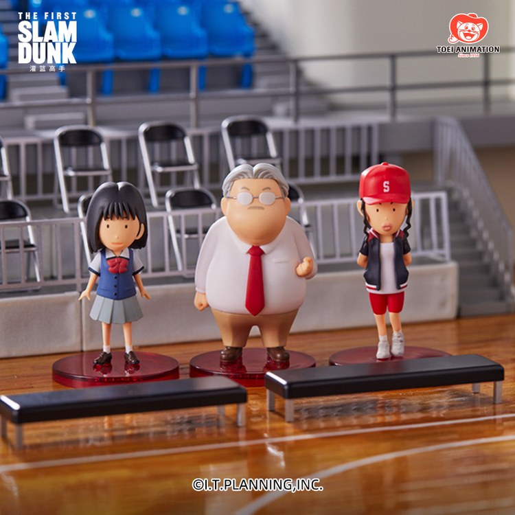 The First Slam Dunk Figure Collection - Shohoku Team - Set of 17 (Toei Animation)