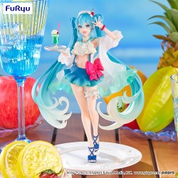 Piapro Characters - Vocaloid - Hatsune Miku - Exceed Creative - Sweet Sweets - Melon Soda Float (FuRyu)