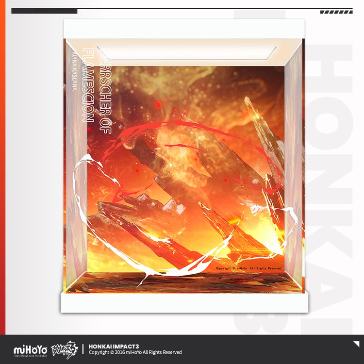 Display Box for Kiana Kaslana Herrscher of Flamescion (miHoYo)