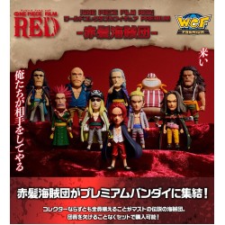 One Piece - World Collectable Figures Premium Red Hair Pirates (Bandai Spirits)