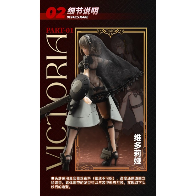 Snail Shell 1/12 Front Armor Girl Victoria