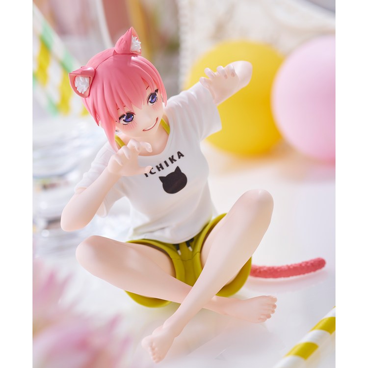 Gotoubun no Hanayome - Nakano Ichika - Desktop Cute - Cat Room Wear Ver. (Taito)