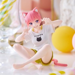 Gotoubun no Hanayome - Nakano Ichika - Desktop Cute - Cat Room Wear Ver. (Taito)