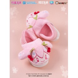 Plush Slippers - Sakura Miku Happy Home Series (MOEYU)