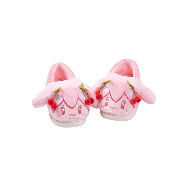 Plush Slippers - Sakura Miku Happy Home Series (MOEYU)