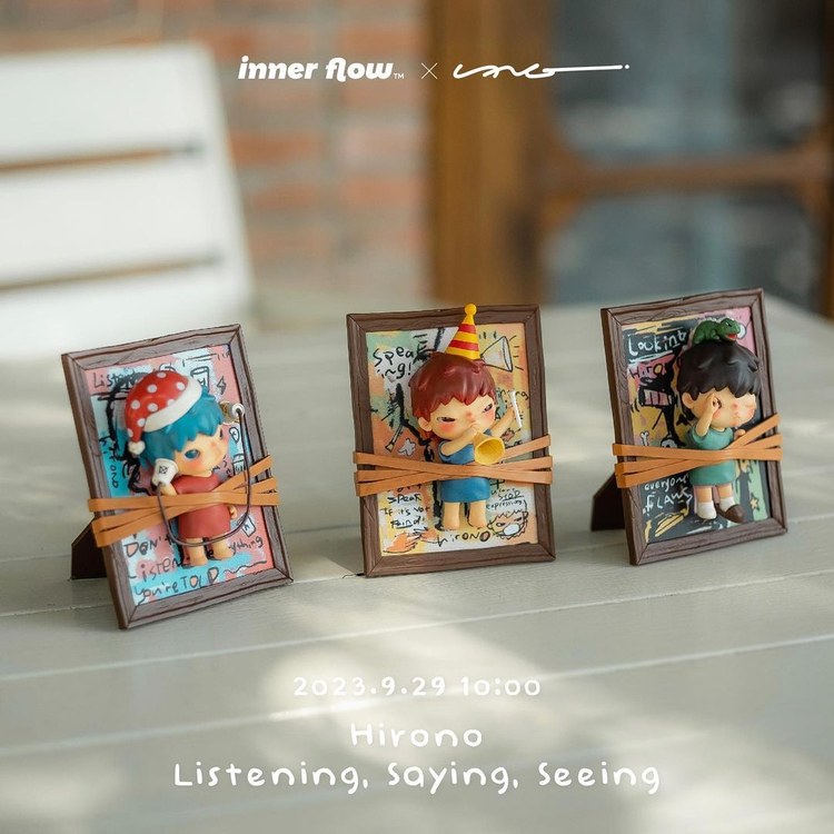 Hirono: Listening, Saying, Seeing Figure Set (POP MART)